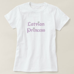 T-shirt Princesse de Latvian de marguerites