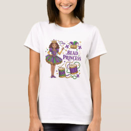 T-shirt Princesse de Perles - Mardi Gras