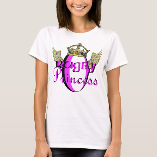 T-shirt Princesse de rugby (Devant)