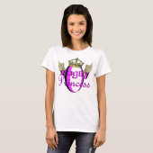 T-shirt Princesse de rugby (Devant entier)