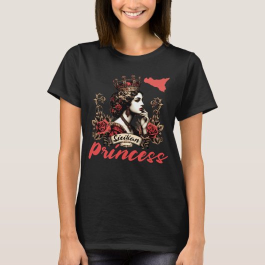 T-shirt Princesse de Sicile (Devant)