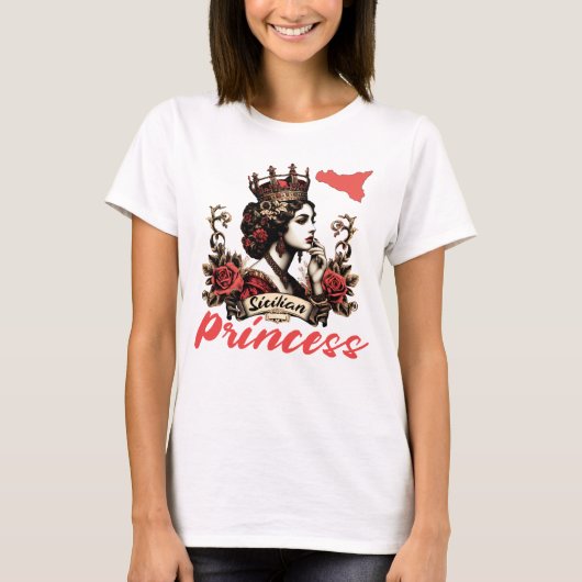 T-shirt Princesse de Sicile (Devant)