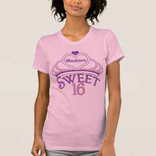 T-shirt Princesse de Sweet sixteen Cute