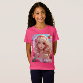 T-Shirt princesse des fleurs (Devant entier)