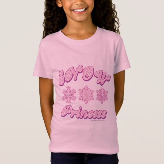 T-Shirt Princesse des neiges (Devant)