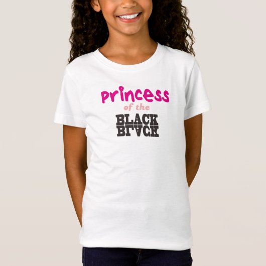 T-Shirt Princesse des Noirs (Devant)
