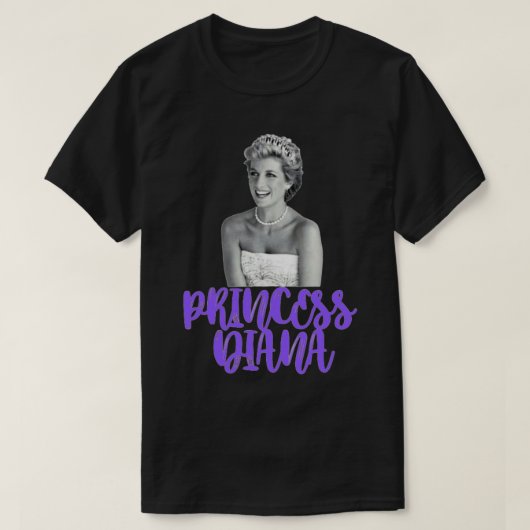 T-shirt Princesse Diana (Design devant)