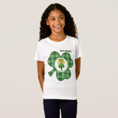 T-Shirt Princesse d'Irlande | Nom personnalisé Saint Patri (Devant entier)