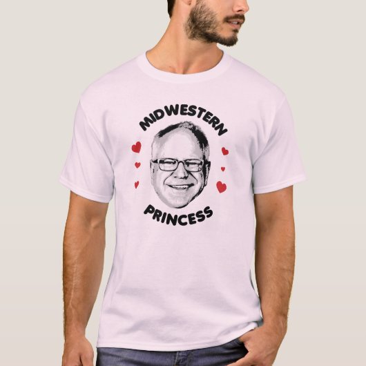 T-shirt Princesse du Midwest (Devant)