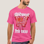 T-shirt Princesse du Midwest (Pas d'Arrière - plan) (Devant)
