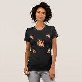 T-shirt princesse emoji (Devant entier)