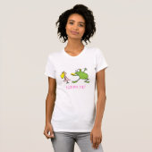T-shirt Princesse et la grenouille (Devant entier)