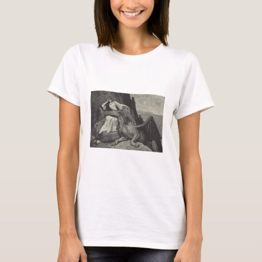 T-shirt Princesse et Pet Dragon (Devant)