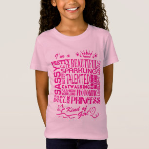 T-Shirt Princesse - Genre de fille