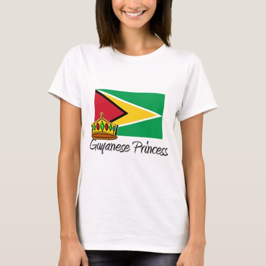 T-shirt Princesse guyanaise (Devant)