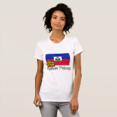 T-shirt Princesse haïtienne (Devant entier)