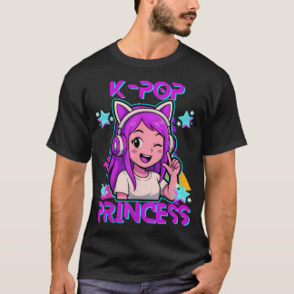 T-shirt Princesse K-Pop Filles K Pop