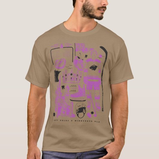 T-shirt Princesse Matt Boldy (Devant)
