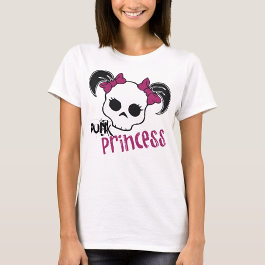 T-shirt Princesse punk (Devant)