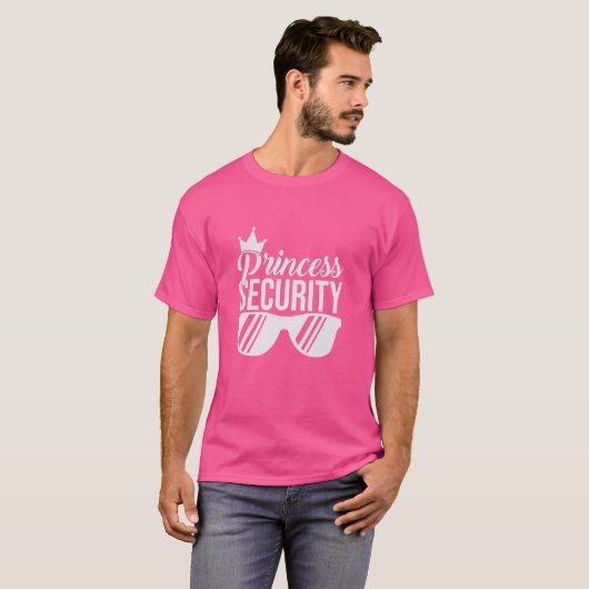 T-shirt Princesse Sécurité (Devant entier)