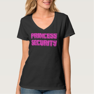 T-shirt Princesse Sécurité Amusante Halloween Costume pare