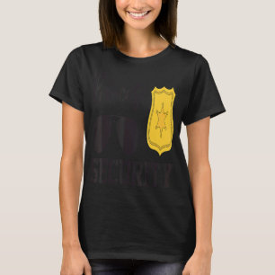 T-shirt Princesse Sécurité Big Brother Annonce d'anniversa
