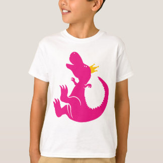 T-shirt Princesse Shirt de dinosaure