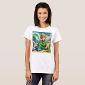T-shirt Princesse Sirène (Devant entier)