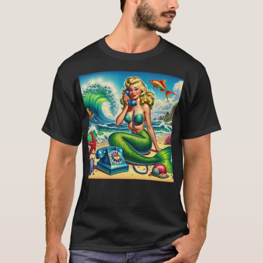 T-shirt Princesse Sirène (Devant)
