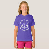 T-shirt  Princesse Sirène Fille (Devant entier)