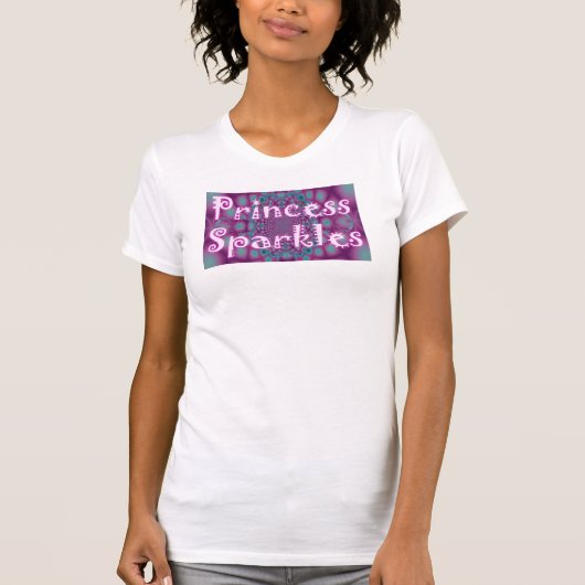T-shirt Princesse Sparkles (Devant)