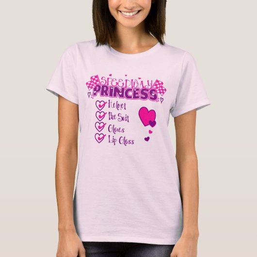 T-shirt Princesse Speedway (Devant)