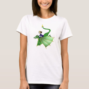 T-shirt Princesse T-shirt, femmes de dragon
