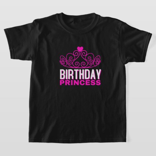 T-shirt Princesse Tiara (Poser)