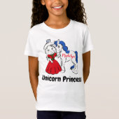 T-Shirt Princesse Unicorn (Devant)