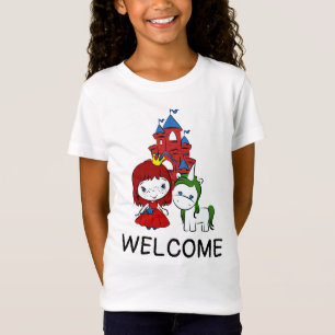 T-Shirt Princesse, Unicorne, Bienvenue drôle