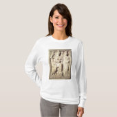 T-shirt Princesse Zenobia et un compagnon féminin (Devant entier)