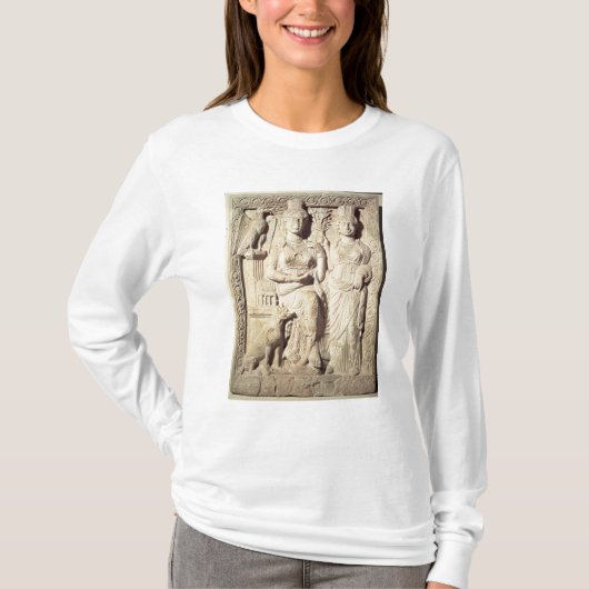 T-shirt Princesse Zenobia et un compagnon féminin (Devant)