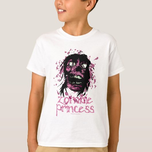 T-shirt Princesse Zombie (Devant)