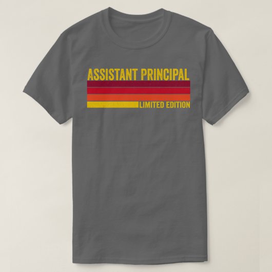 T-shirt Principal adjoint (Design devant)