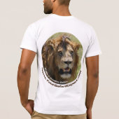 T-shirt principal de lion (Dos)