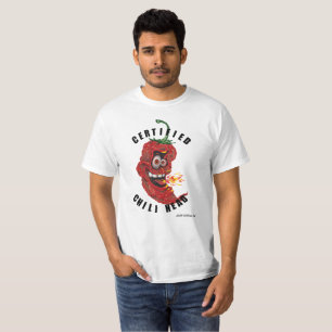 T-shirt principal de piment