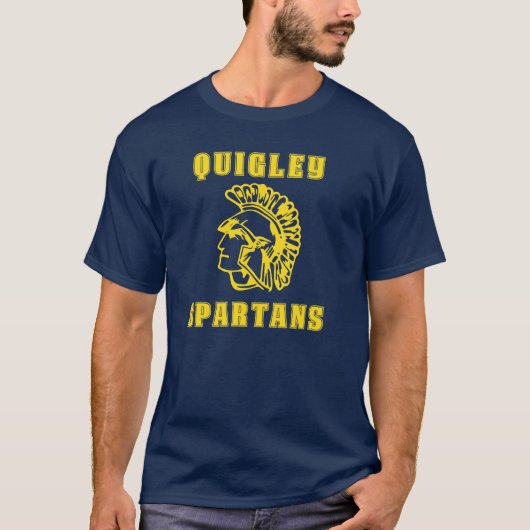 T-shirt PRINCIPAL de Quigley Spartans (Devant)