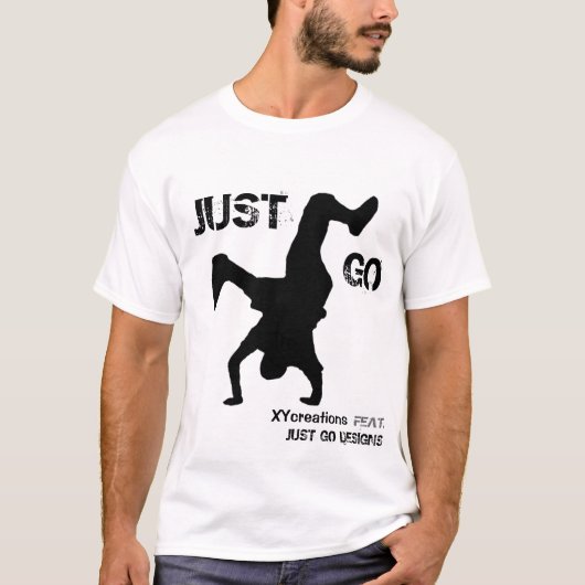 T-shirt principal inverse de support (lumière) (Devant)