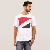 T-shirt Principauté de drapeau de Sealand (Devant entier)