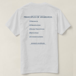 T-shirt Principes de conscience