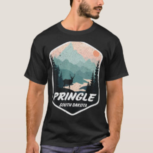 T-shirt Pringle South Dakota Sd Mountains Randonnée Randon