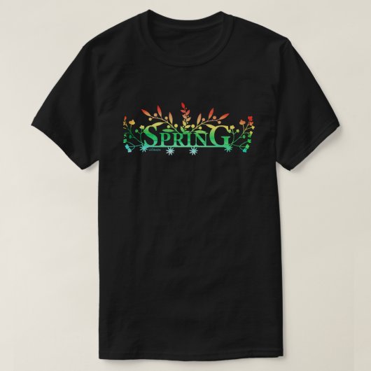 T-SHIRT PRINTEMPS (Design devant)