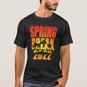 T-shirt Printemps 2022 Famille Tee Spring Break Sunset 2