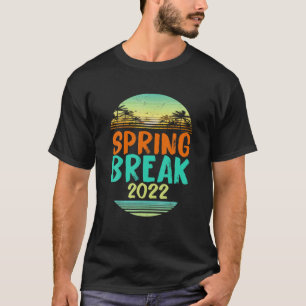 T-shirt Printemps 2022 Famille Tee Spring Break Sunset 2
